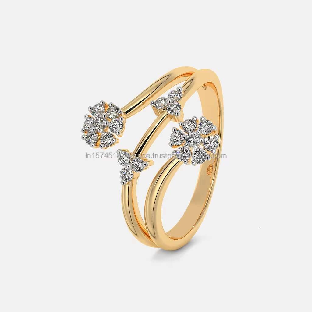 Fashion Design Mossanite Ring Fine Jewelry Sterling Silver Hip Hop Ring for Men Women VVS Moissanite Diamond Cuban Ring