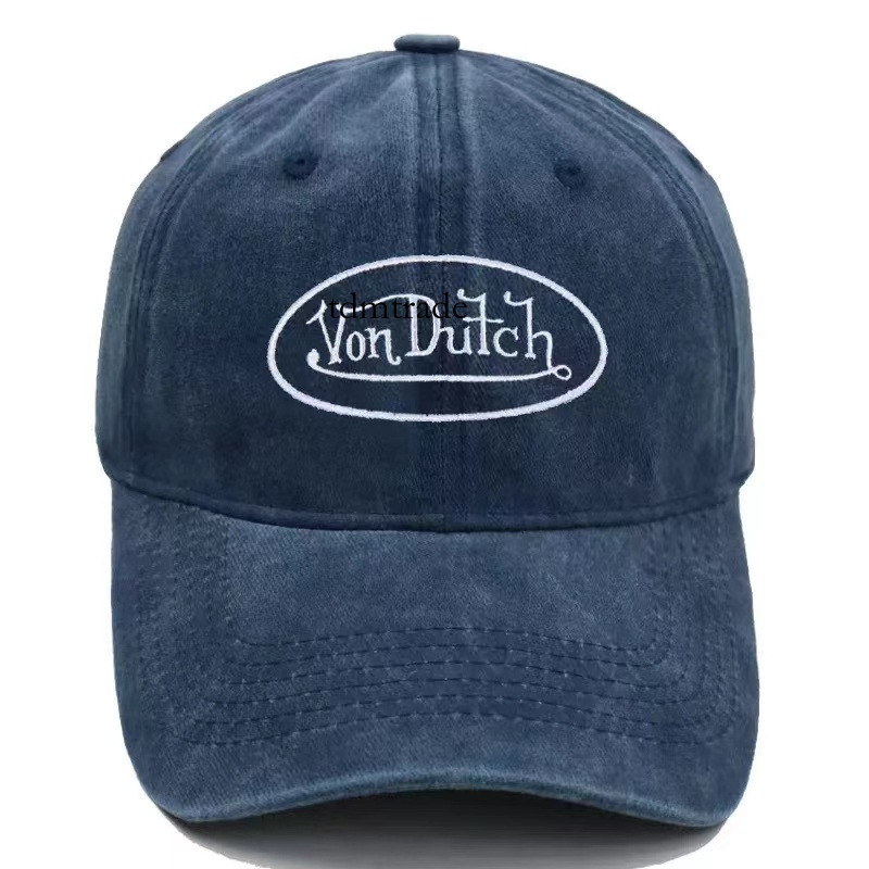 Vondutch Hat Unisex Fashion Cap Classic Baseball Caps For Men Women High Quality Golf Sports Snapback Adjust Able Fit Vondutch Cap da9