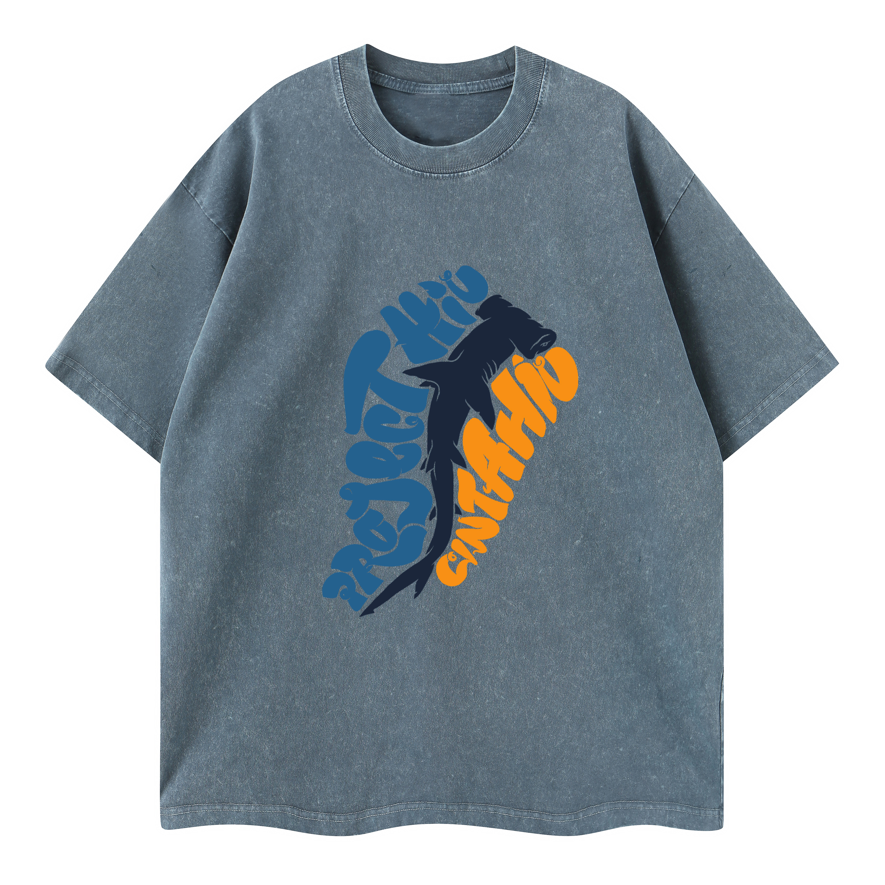 T-shirt men's top designer cotton T-shirt Hammerhead shark II short sleeved clothing high-quality fashionable T-shirt