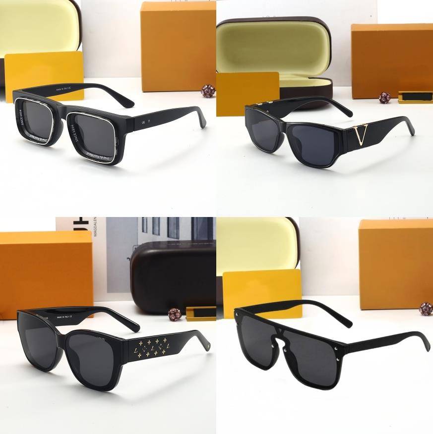 Top quality Luxury Sunglasses Designer Sun Glasses for men Womans UV Protection Men Eyeglass Gradient Metal Hinge Fashion Women Spectacle with box 5AAAAA