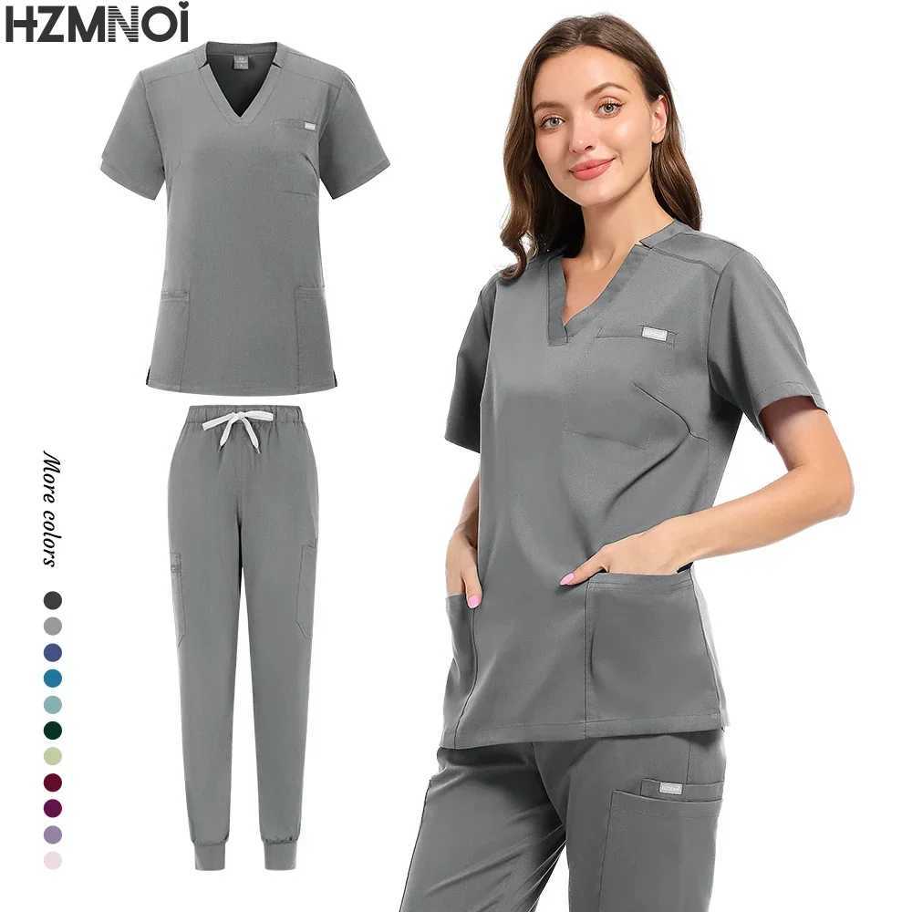 Operating Room Medical Uniform Scrubs Hospital Working Scrubs Set Medical Supplies Nurse Dental Surgery Suit Workwear X2505286