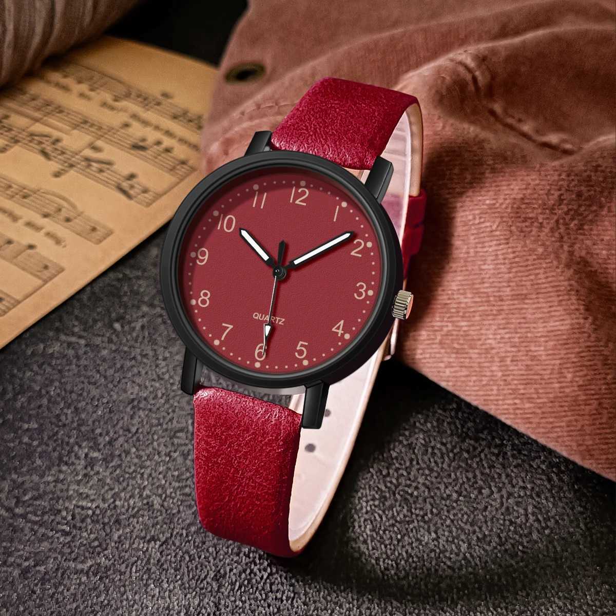 Vintage Watch For Women Leather Strap Wristwatch Quartz Watches Women Clock Ladies Watch Gift Reloj Mujer relojes de mujer XJ250527