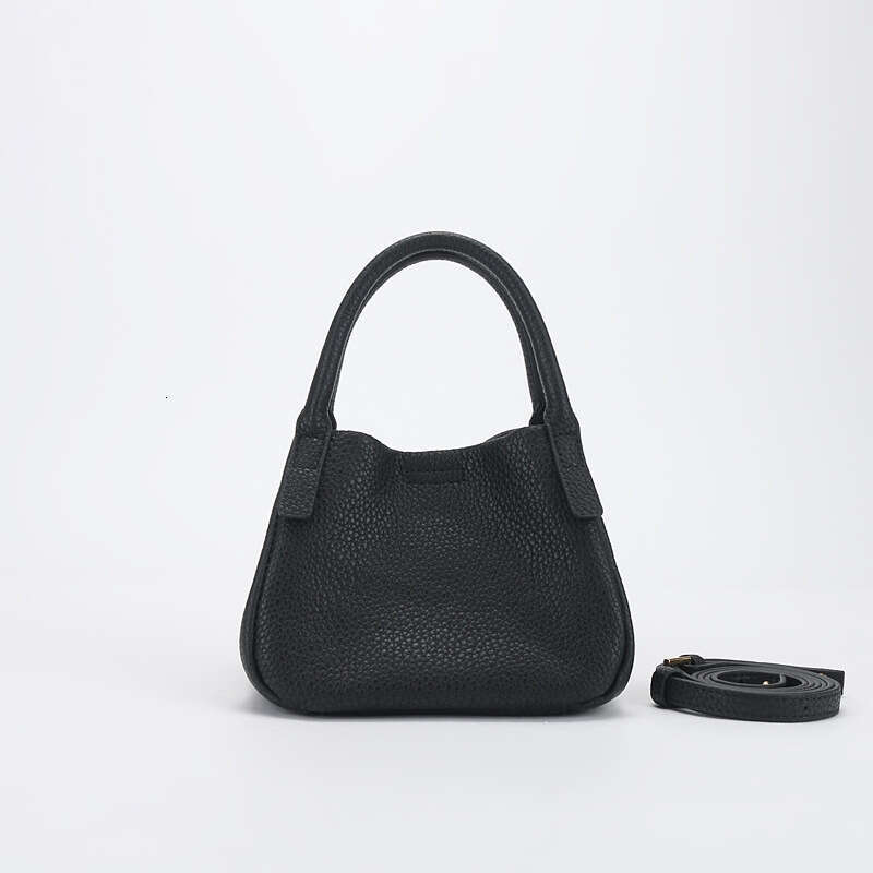 Production Women's Handheld Mini Basket OEM Custom Top Layer Cowhide Fashion Small Bag