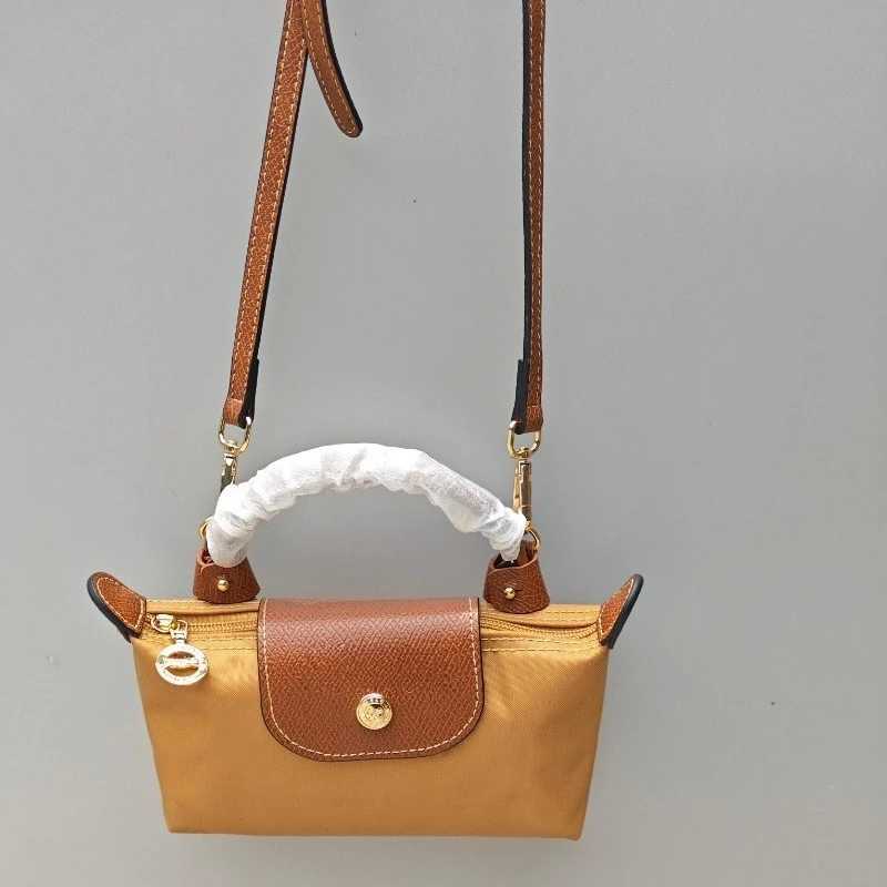 Mini Nylon Dumpling Bun N Perforated Single Shoulder Wens Handbag Multi-functional Spring and Autumn Single Shoulder Bun Z250528