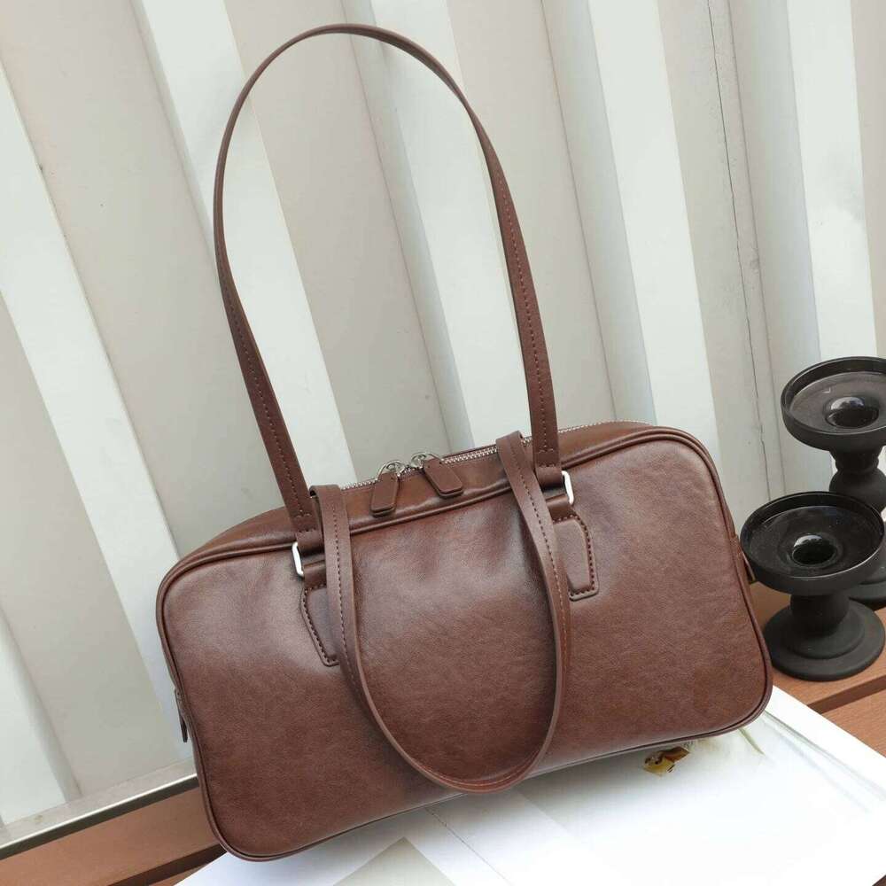 Genuine Leather Fashion Women's Single Shoulder Crossbody Bag High Quality Casual Large Capacity Ladies Handbag Female Cowhide