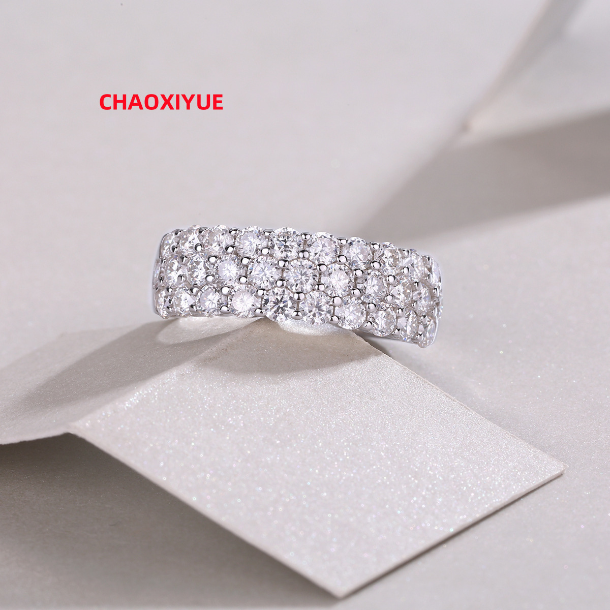 925 Silver Jewelry Luxury Moissanite Jewelry Wedding Rings Moissanite Diamond Engagement Ring Fine Jewelry Rings