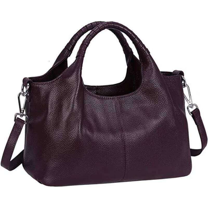 Free Shopping 2025 New Casual Large Capacity Popular Women's Bag Simple And Versatile Soft Leather Crossbody Single Shoulder Handbag