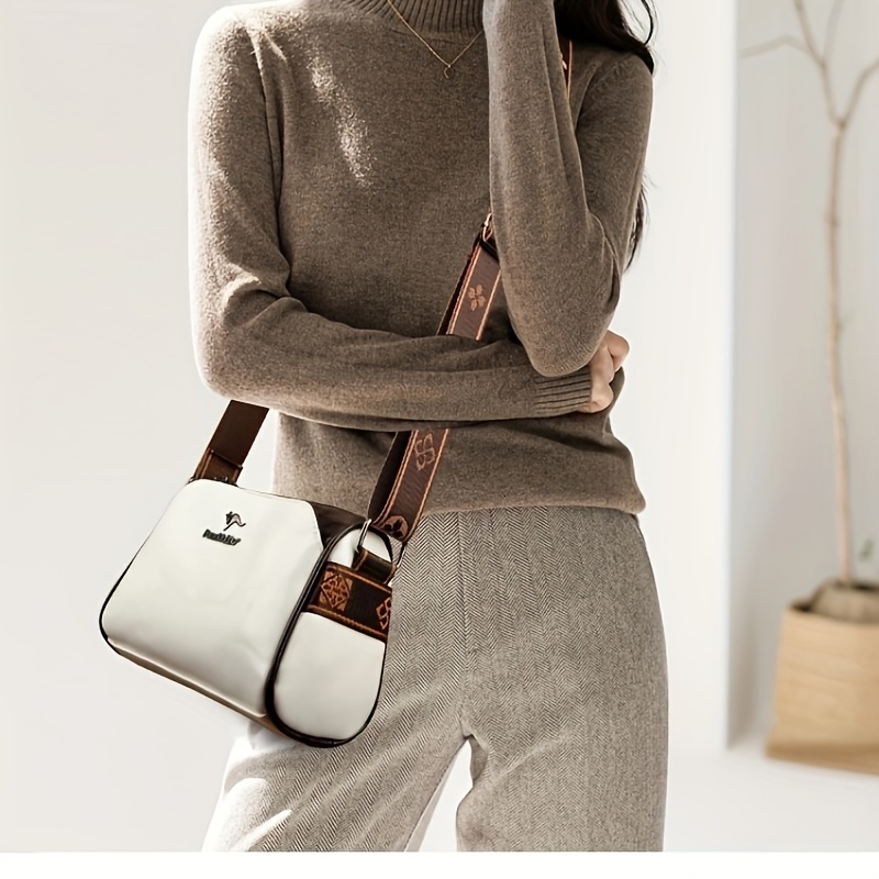 Soft Leather 2024 New Pillow Large Capacity Versatile Shoulder Crossbody Boston Bag for Women
