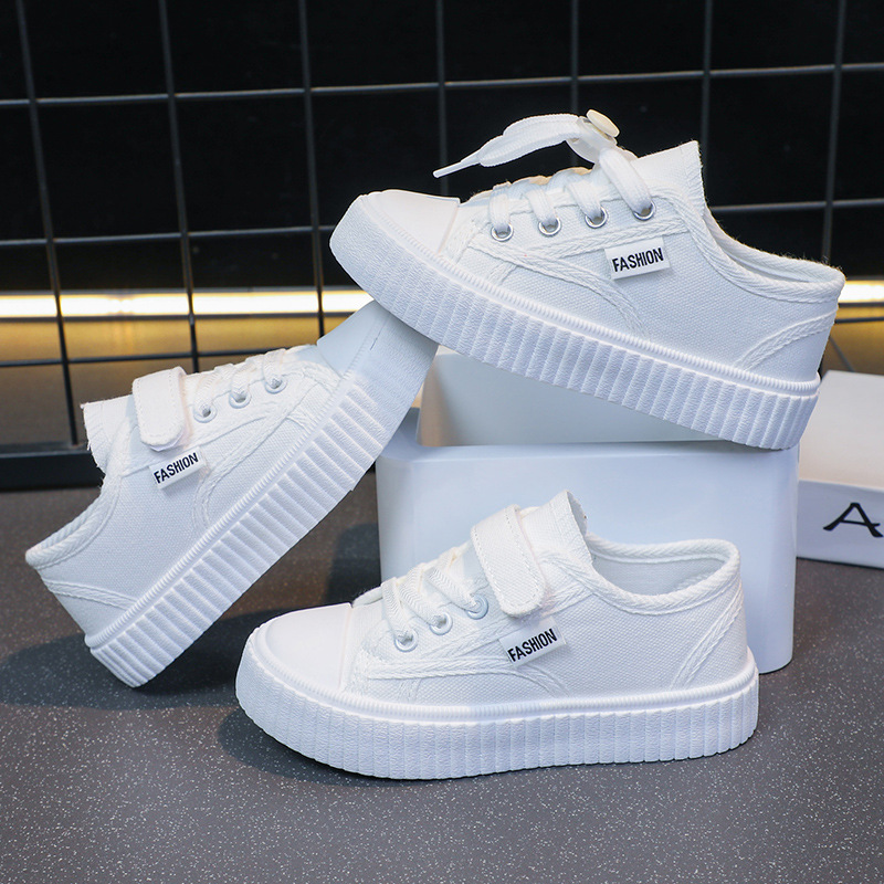 Designer Shoes Kids Canvas Shoes Youth Comfortable Shoes Boys and Girls Breathable Non-slip Leisure Sports Toddlers Canvas Shoes Sizes US9C-US5Y L0697