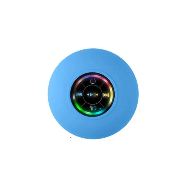 Mini Bluetooth Ser Waterproof Bathroom Audio Wireless Shower Sers RGB Light for Phone Soundbar Hand Free Car Loudser 250526