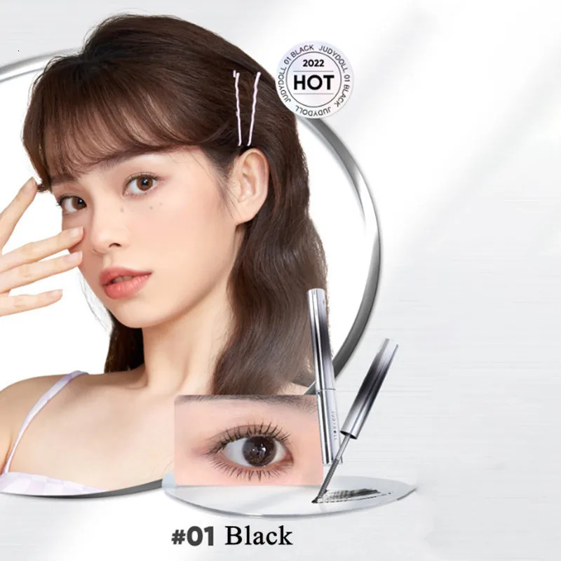 Judydoll Lashes Mascara Waterproof Silk Fiber Mascara Black Long Curling Eyelash Extensions Sexy Eyes Makeup Cosmetics 250523