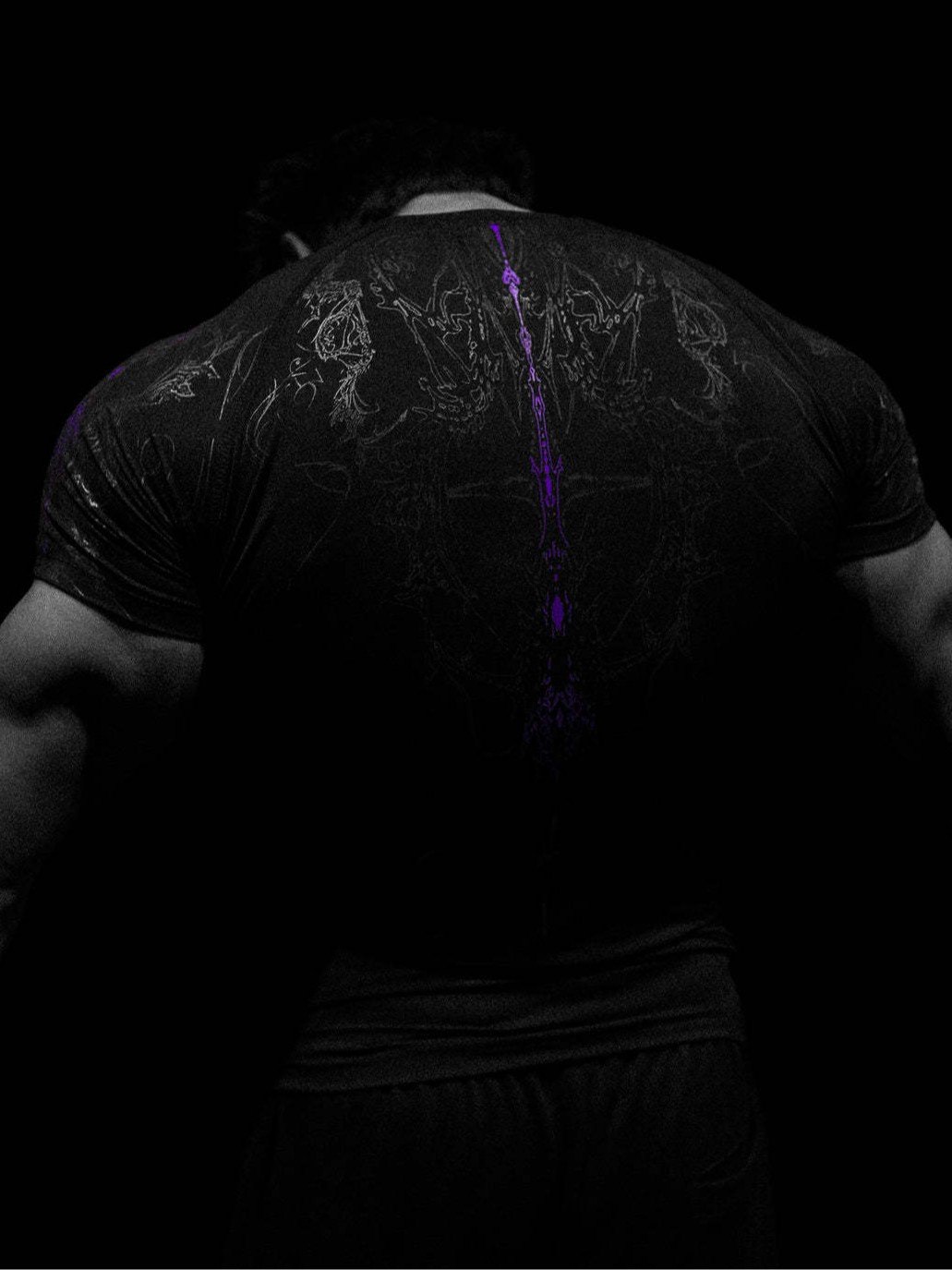 Men's T Shirts Breathedivinity Muscle Fit Tee America Summer Trendy Printed Men Quick Dry Breathable Gothic Streetwear T-shirt Luxury Brands Stre