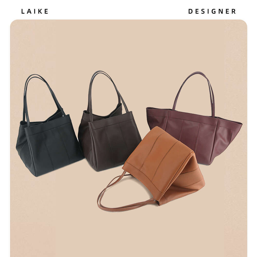 2024 New Women's First Layer Cowhide Transformable Large Capacity Simple Handbag High-end Genuine Leather Small Square Bag