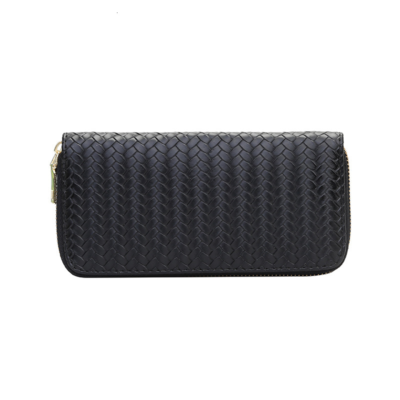 European fashion and American fashion leather woven wallet coin wallet new fashion women fashion s wallet designer fashion men s wallet