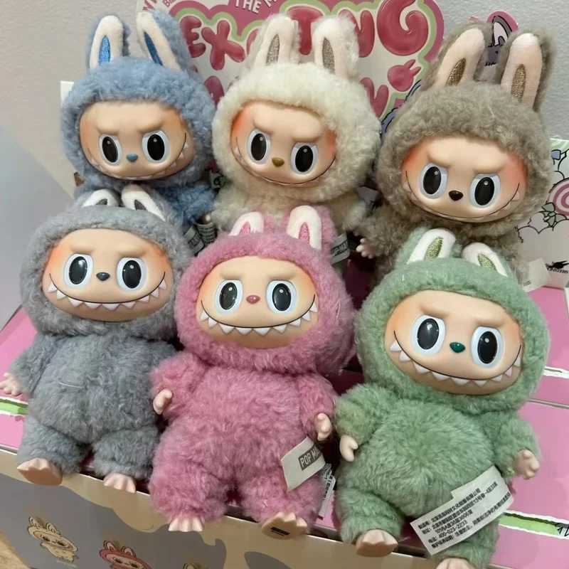 High Quality 1 1 Labubu Blind Box Doll Kawaii Keyring Mystery Box Cartoon Christmas Gift Backpack Decoration Kids Toys X2505281