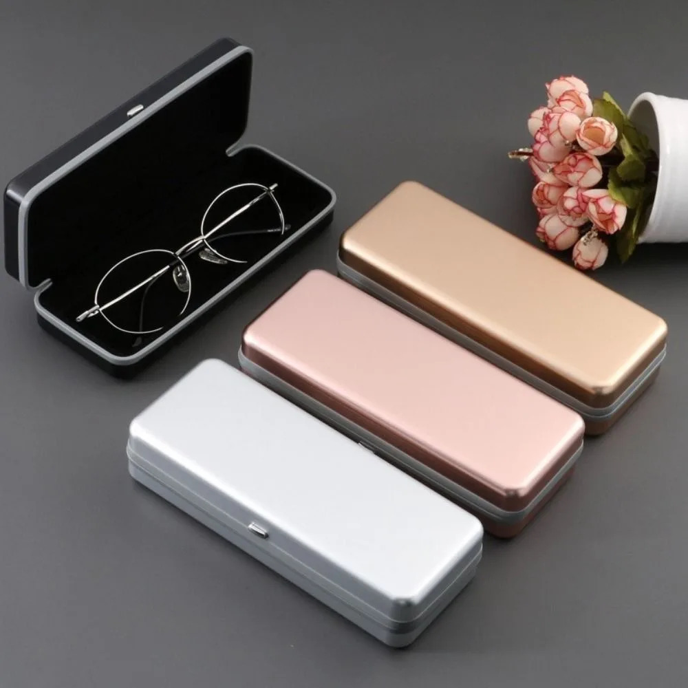 Cubojue Aluminum Glasses Case Hard Ultralight Eyeglasses Box Spectacles Reading Eyewear Storage 250519