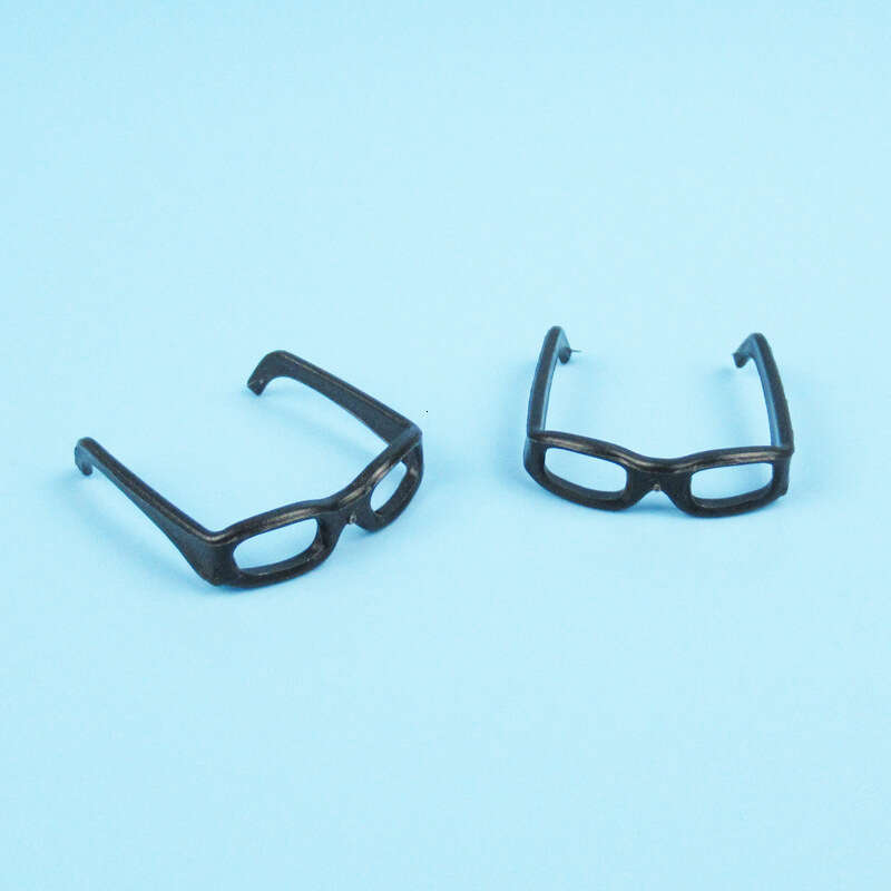 Playhouse Glasses Frame Toy Doll Accessories Plastic Black 500g