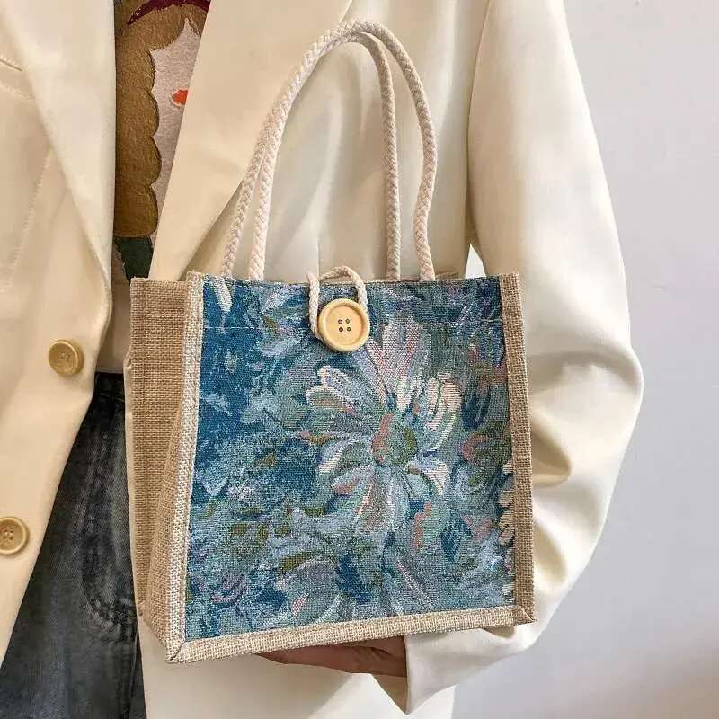 Portable Hand En Bag Women Ins Style Students Handbags Fashion Ladies Top Handle Bags Designer Bolsa bags le s