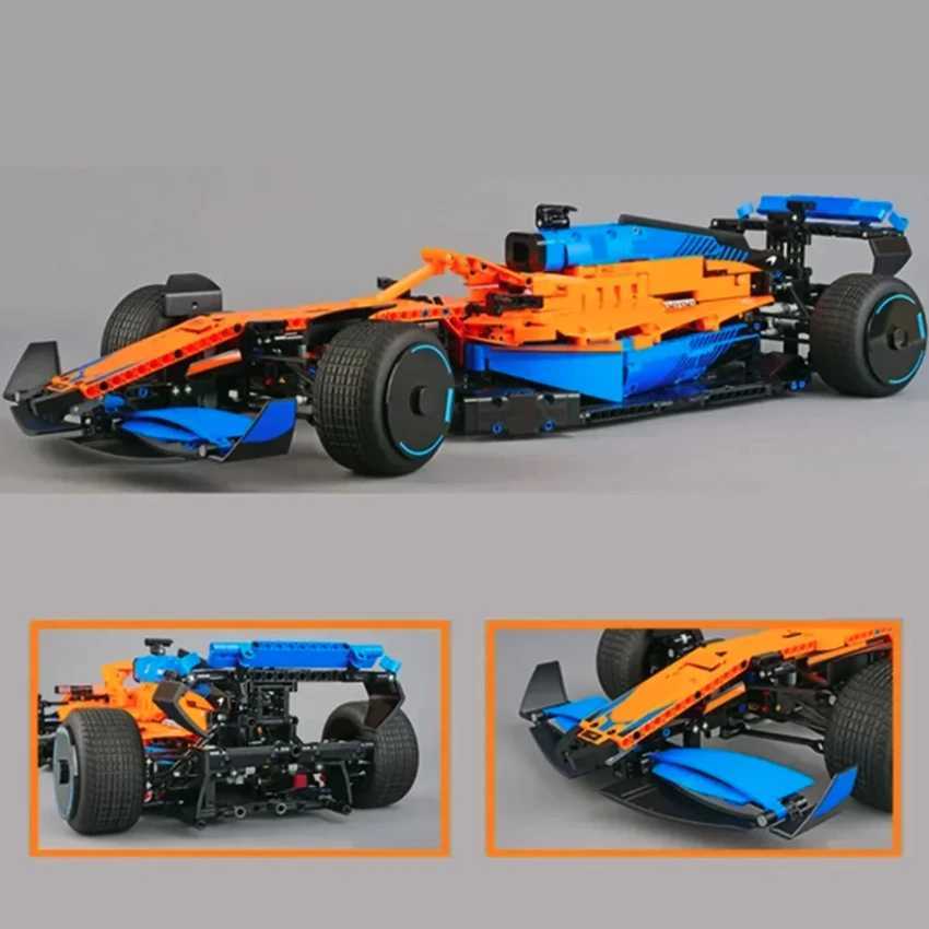 New 1432PCS Technical F1 W14 E Assembled Vehicle Sports Car MOC Performance Building Blocks 42141 Model Car for Christmas Gifts Z250528