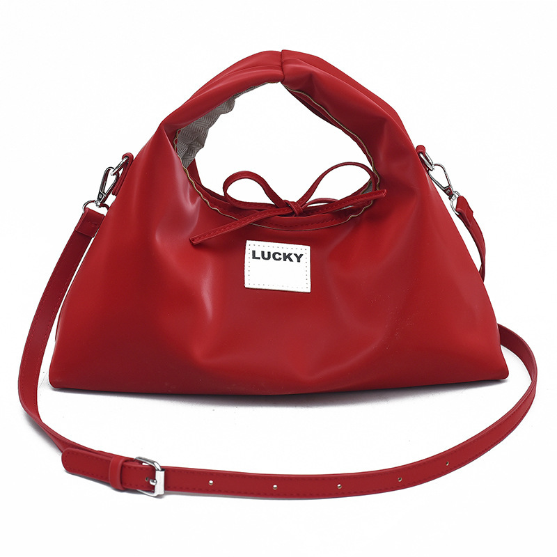 Free Shipping Designer Bag Fashion Personality Niche Simple Hand-held Dumpling Bag Versatile Commuting Soft Leather Texture Crossbody Bag For Womenhan
