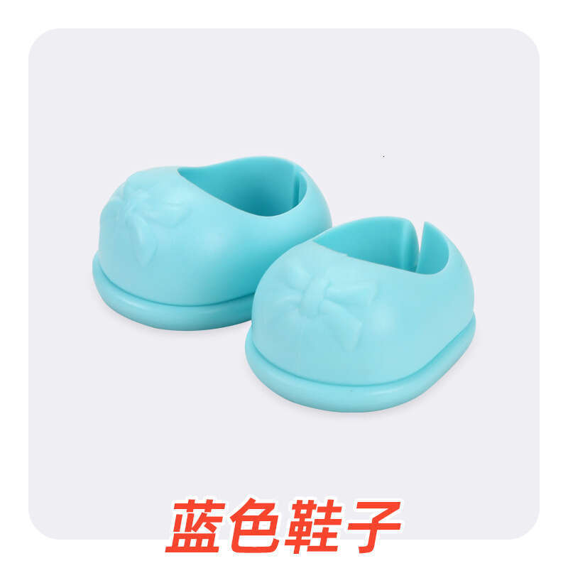 Standable 20cm Cotton Chubby Body Dress-Up Shoes Plush Toy Doll Accessories Boots