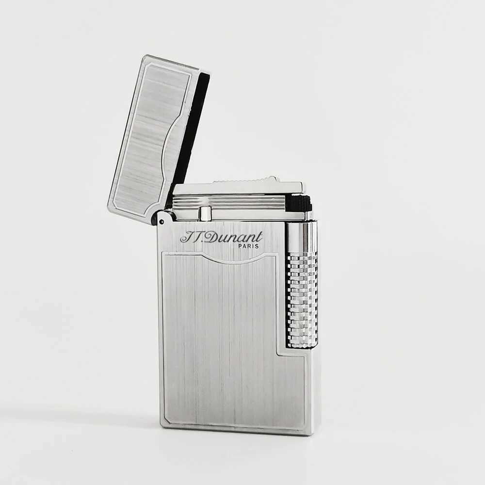 Luxury Gas Lighter Double Flame Loud Sound Butane Refillable Memorial Smoking Tool For Smokers Gift Limited EditionT250528