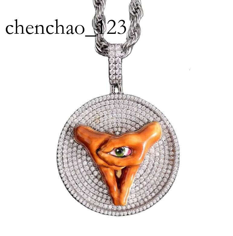 Iced Out Dia Hip Hop Jewelry Custom VVS Moissanite Picture Pendant