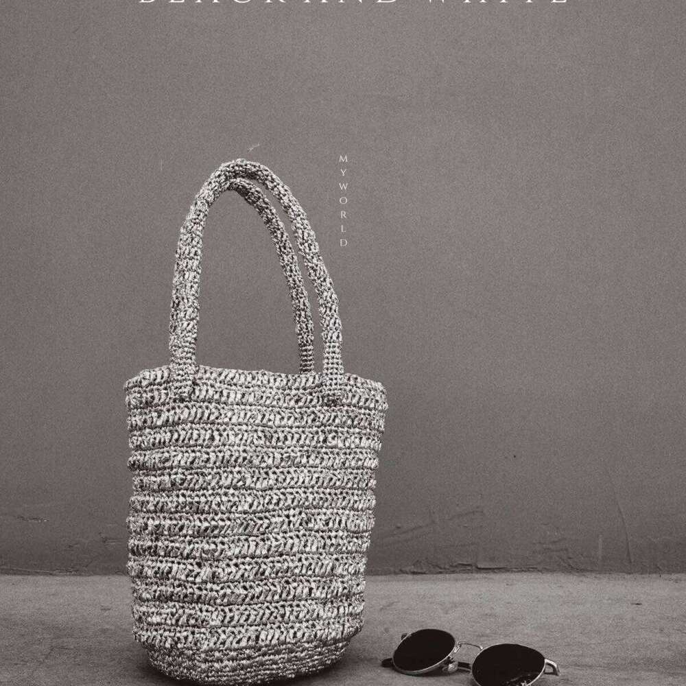 Handmade Crochet Bucket Bags Chic Ladies Sier Tote Handbag Shoulder Fashion Women Summer Beach Bag