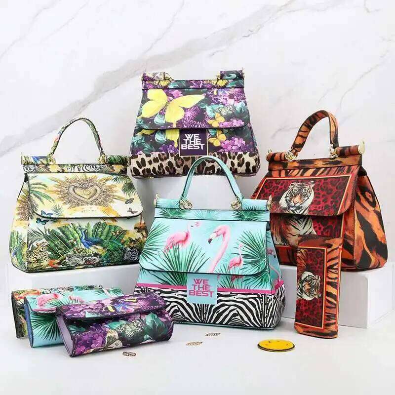 2025 Top Handle Bag Set Classic Printing Crossbody Bags For Women Frame Handbag Purses And Handbags Purse Suit Shoulder