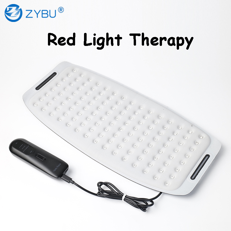 Phototherapy Red Infrared Light Therapy Belt 850nm 630nm LED Beauty Devices Wrap Burn Fat Slimming Waist Heat Pad Full Body Skin Rejuvenation Pain Rel