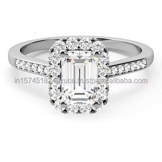 Hip Hop Iced Out 925 Silver Pass Diamond Tester VVS Moissanite GRA Rapper Dazzling Sparkly Eternity Band Ring for Men