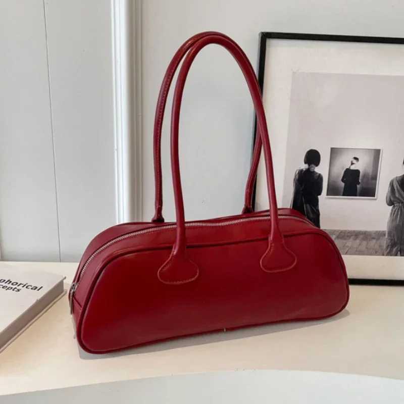 Advanced Sense Retro Pu Zipper Ladies Shoulder Bags Trend 2024 Light Luxury Hot Sale Bags for Women New Handbag Bolsas Femininas Y250528