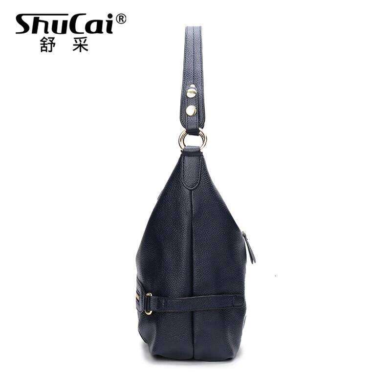 woman handbags genuine female hobos shoulder crossbody bags high quality leather totes women big messenger bag