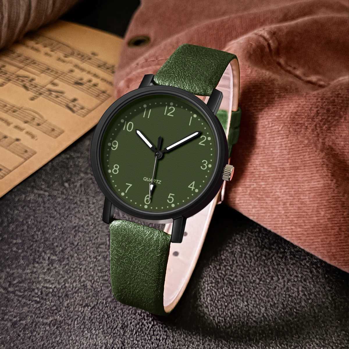 Vintage Watch For Women Leather Strap Wristwatch Quartz Watches Women Clock Ladies Watch Gift Reloj Mujer relojes de mujer XJ250527