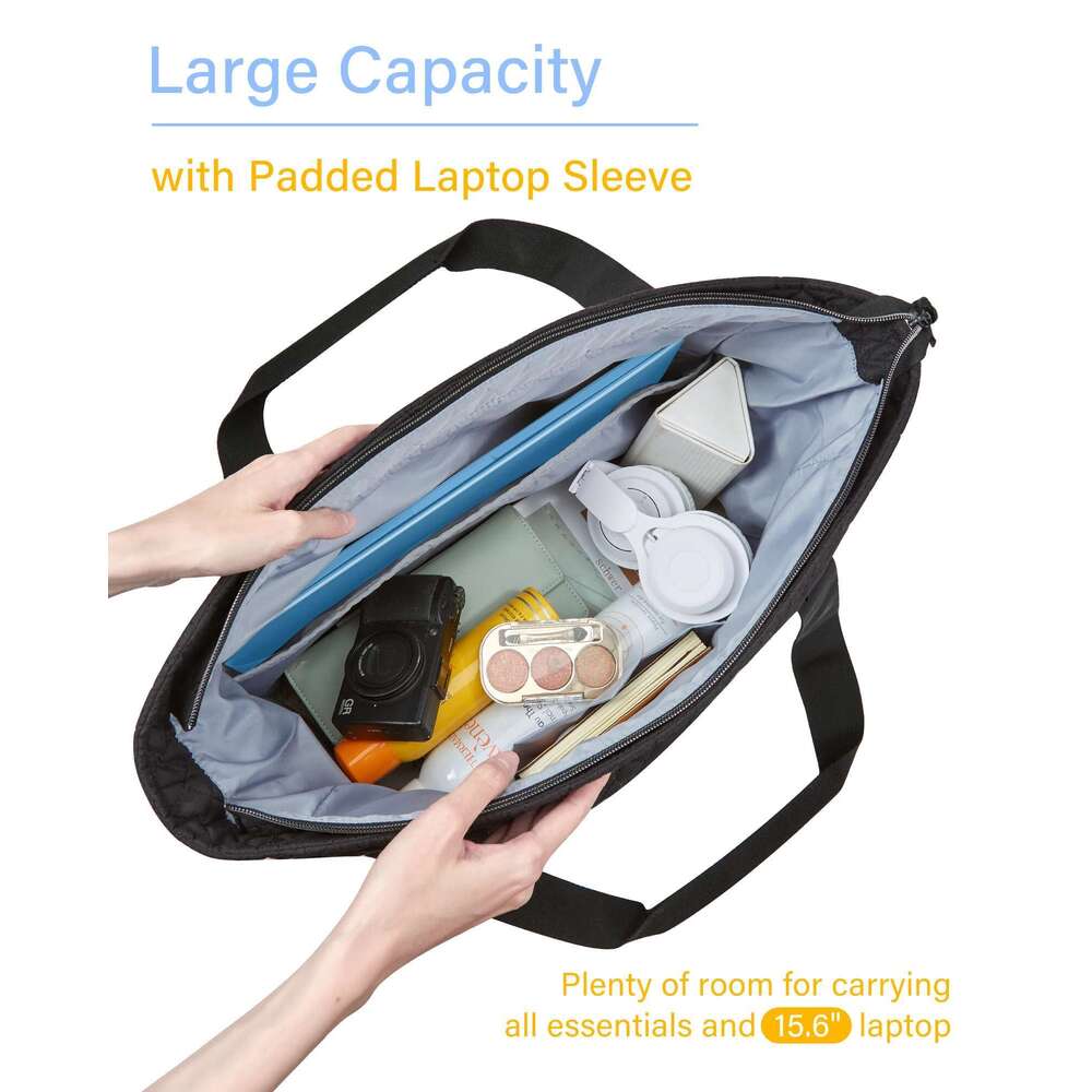 25L Large Women Tote Bags BAGSMART Top Handle Handbags Light Overnight Shoulder Bag For Work School Travel