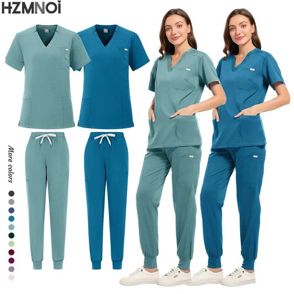 Operating Room Medical Uniform Scrubs Hospital Working Scrubs Set Medical Supplies Nurse Dental Surgery Suit Workwear X2505286