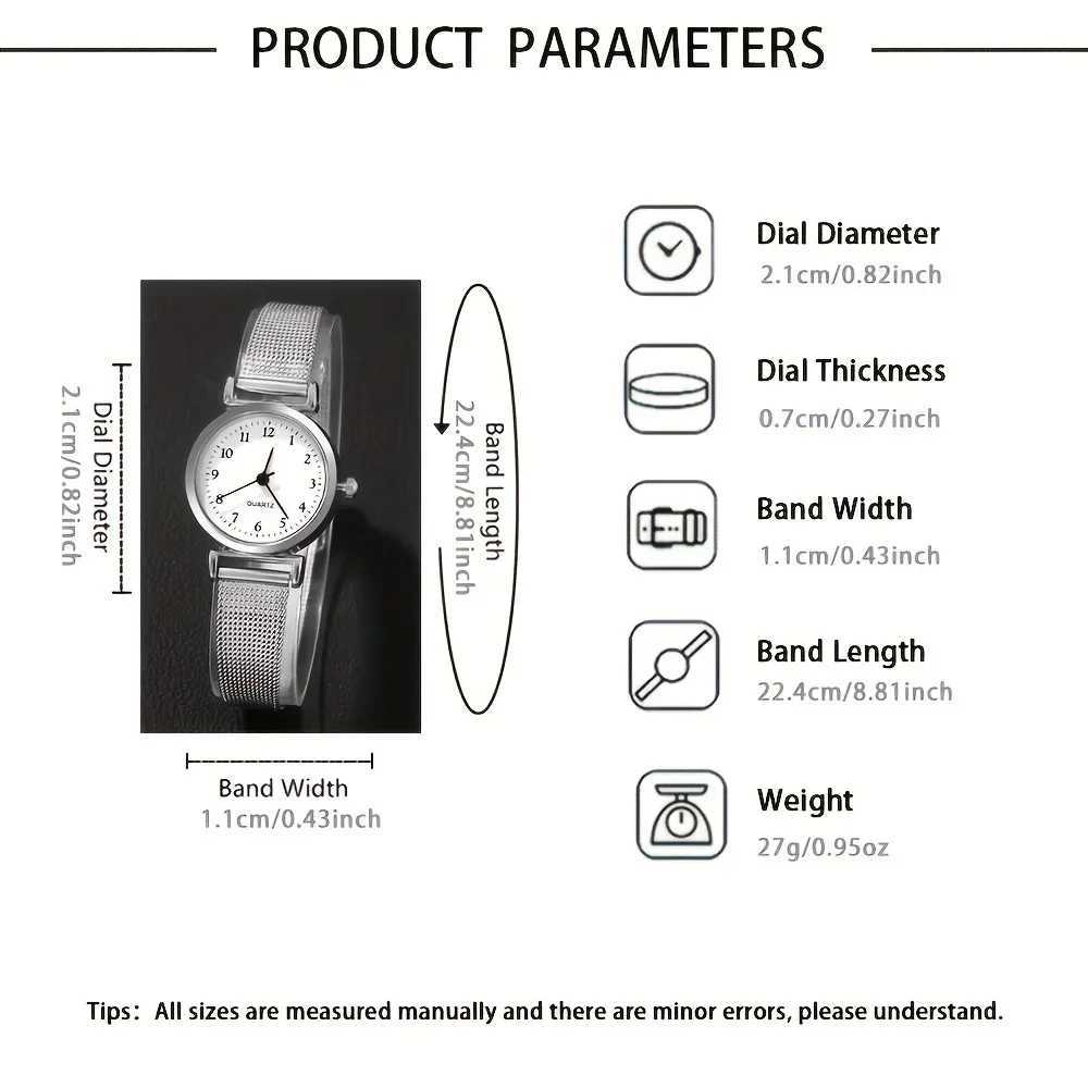 Women Fashion Watch Casual Bracelet Watches Set Ladies Simple Dial Quartz Wristwatches Dress Clock Montre Femme XJ250527