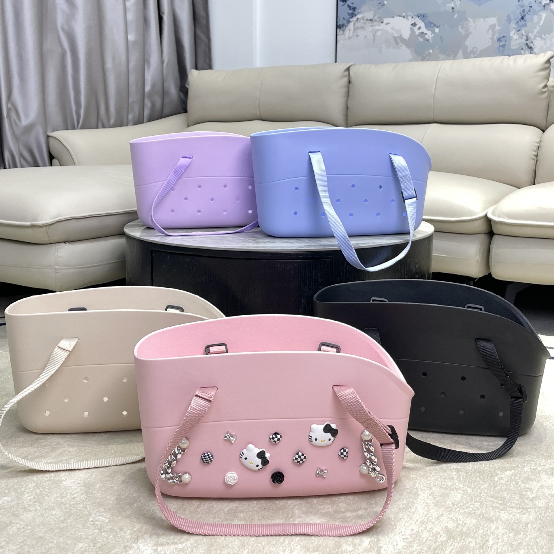 Cat Bag Pet Bag Waterproof Shoulder Bag EVA Beach Bag Waterproof