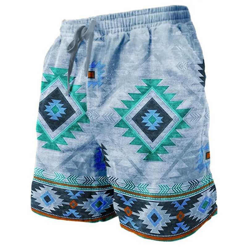 3D Printing Ship Short Pants For Men Retro Pattern Swim Trunks Casual Gym Surf HAWaiian Vacation Oversize Beach Shorts X250528