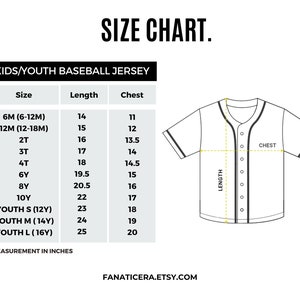 Custom Kids Youth Name and Number Pinstripe Baseball Jersey Sports Team Personalized Jersey Size 6 Month to 10 Years Made in USA B22