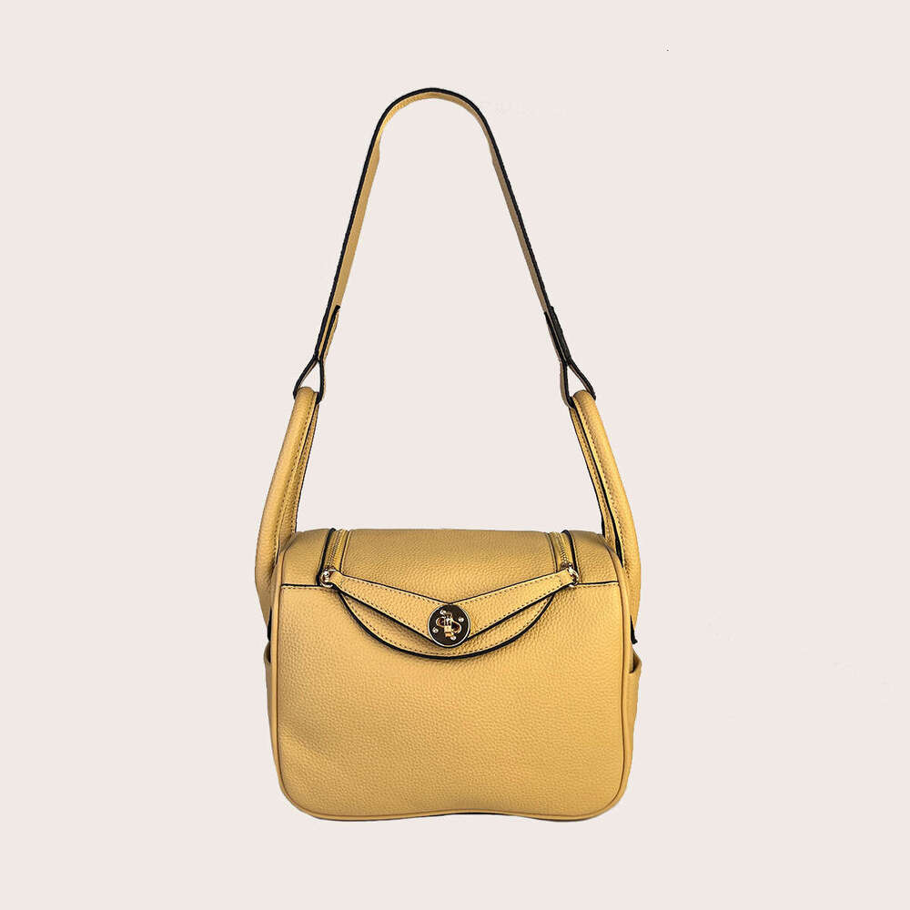 Fresh Yellow Lychee Pattern Shoulder Fashion Women's Simple Versatile Medicine Doctor Bag