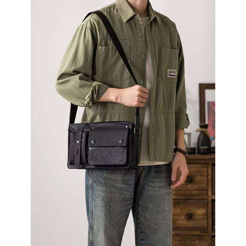 Designer Bag SENOFAN Bag Men Multifunctional Original Cowhide Crossbody Messenger Bags For Man Brand Shoulder Ipad Pocket Male Hot