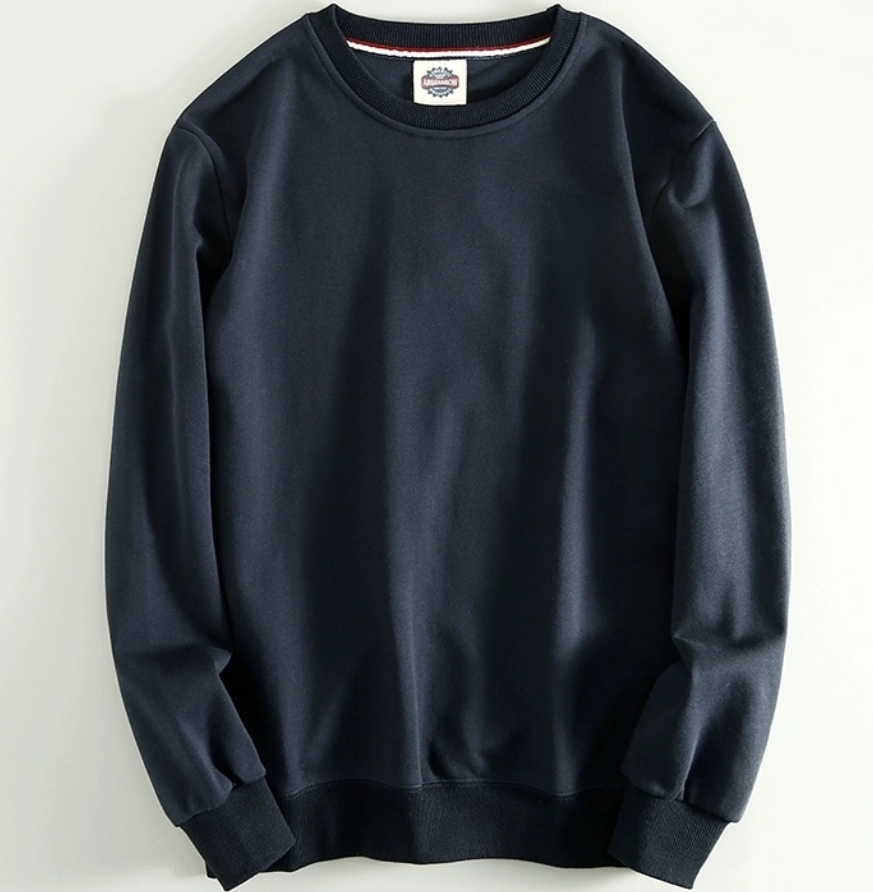 Sleek Mens Plain-Colored Sweater Unisex Design with Multiple Options & Personalized Logos Ideal for Daily Outfits