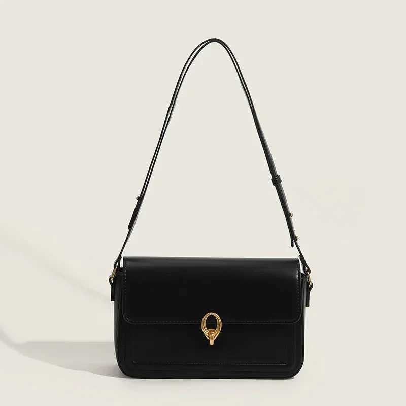 Retro Womens 2024 New High-end Texture Niche Underarm Bag Crossbody Shoulder Bag Hand Bags Women Bag Y250528