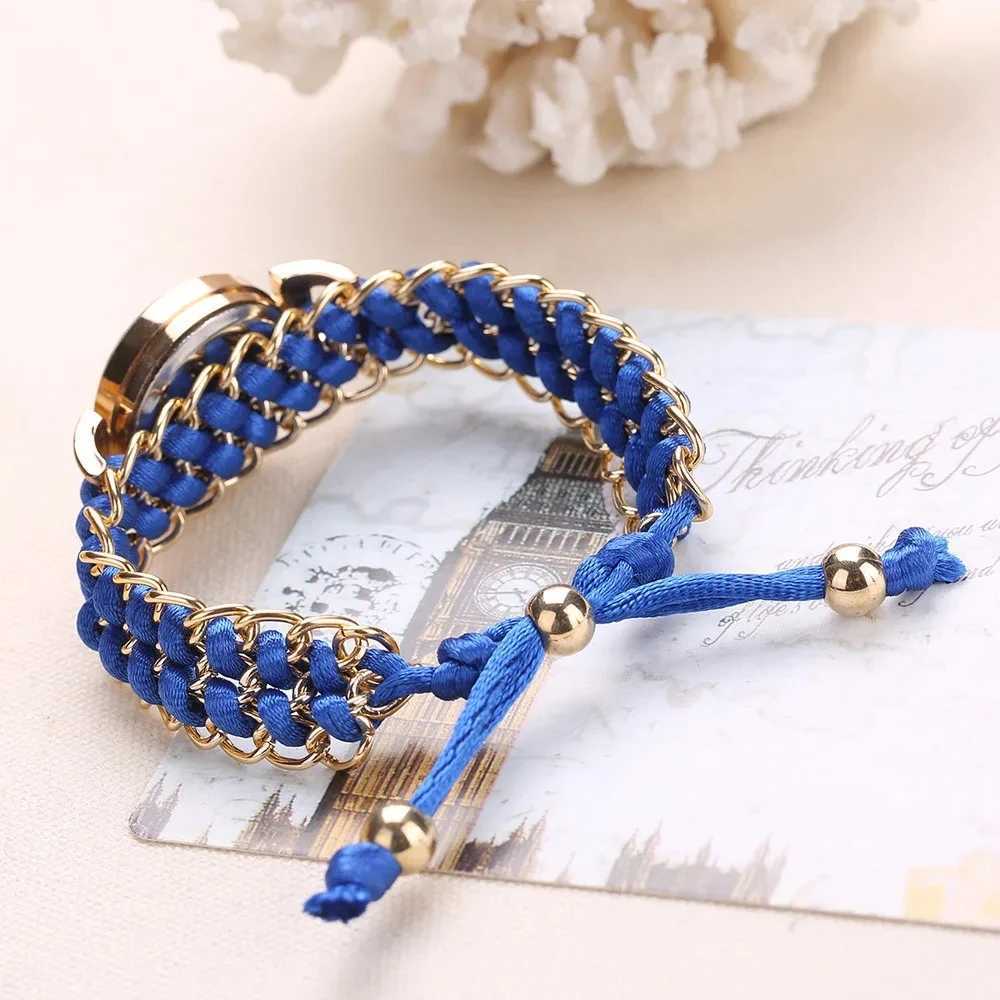 Bohemian Style Fashion Creative Woven Bracelet Watch XJ250527