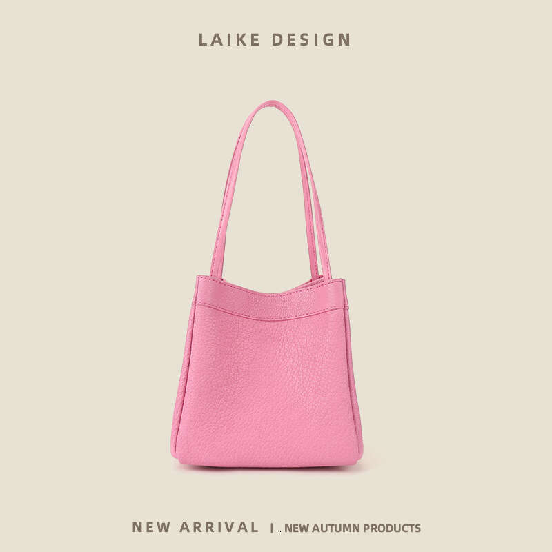 2024 New Small Square Goat Simple Fashion Versatile Handbag Genuine Leather Women's Bag