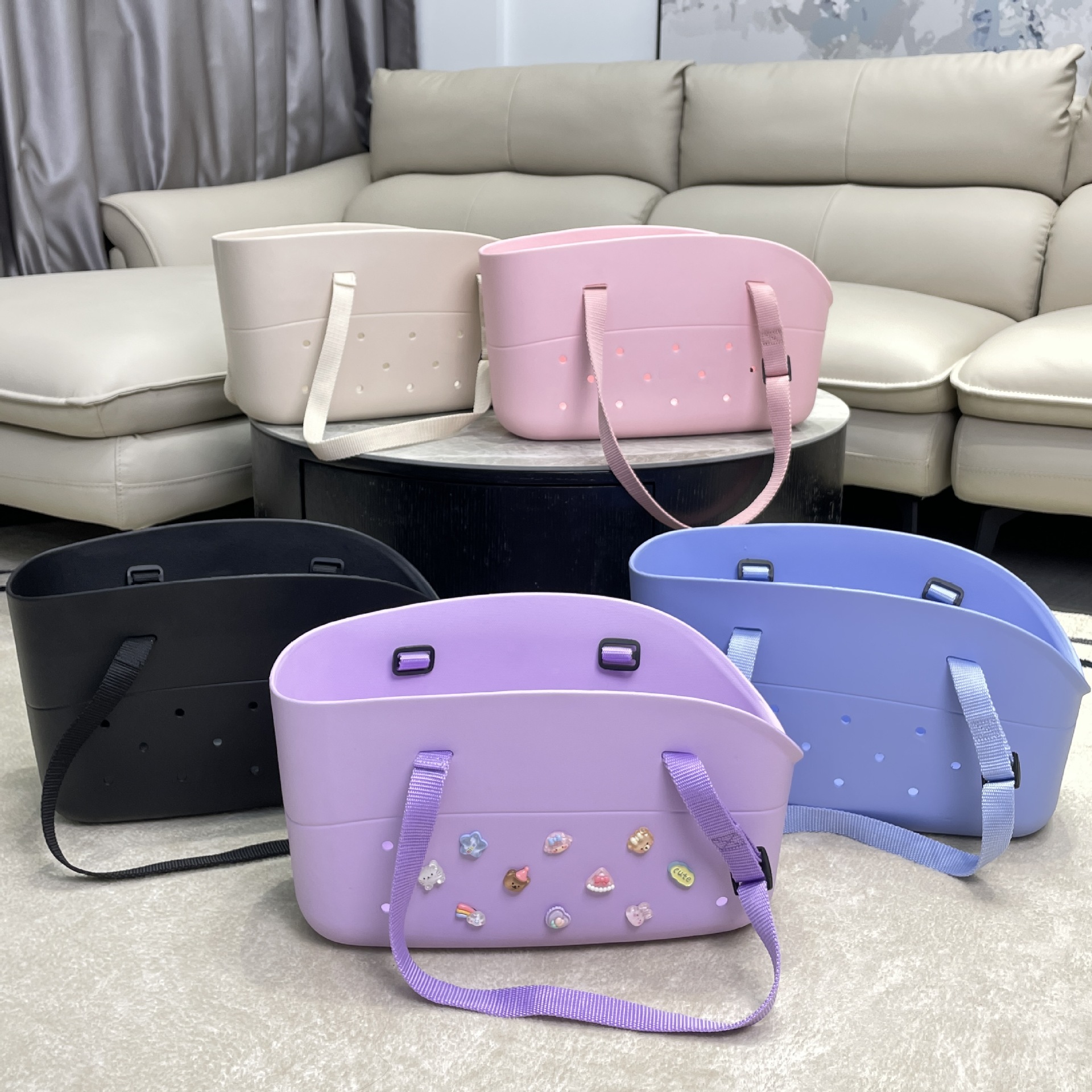 Cat Bag Pet Bag Waterproof Shoulder Bag EVA Beach Bag Waterproof