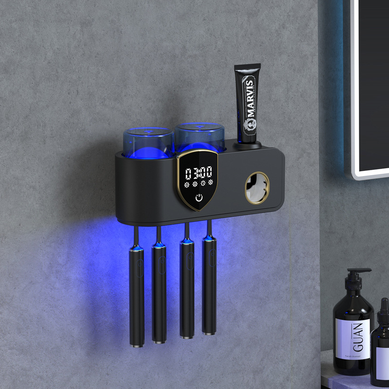 Smart UV - Sterilized Toothbrush Holder with Heating and Drying Function