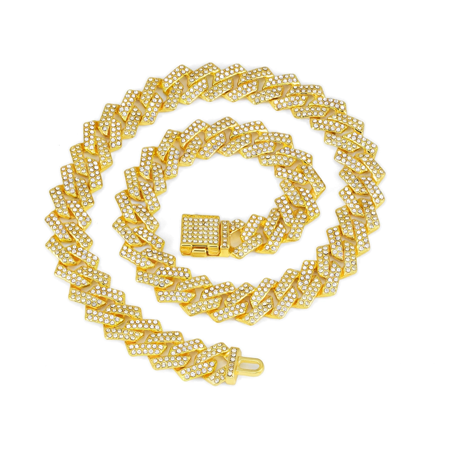 Unisex Fashionable Cuban Link Necklace - Versatile Style With Exquisite Craftsmanship