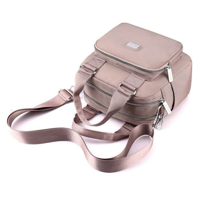 Fashion 3 Layers Women Shoulder High Quality Durable Nylon Mommy Handbag Pretty Style Multi-Pockets Female Shopping Bag